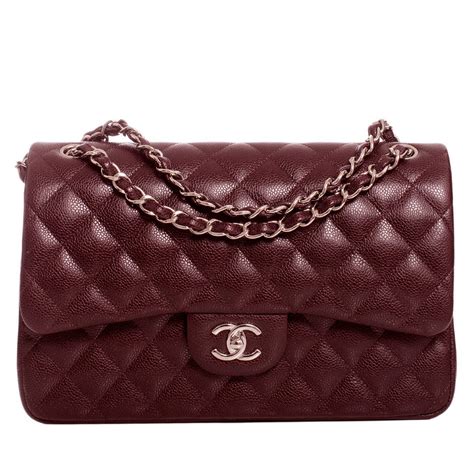 black and silver chanel|Chanel burgundy bag.